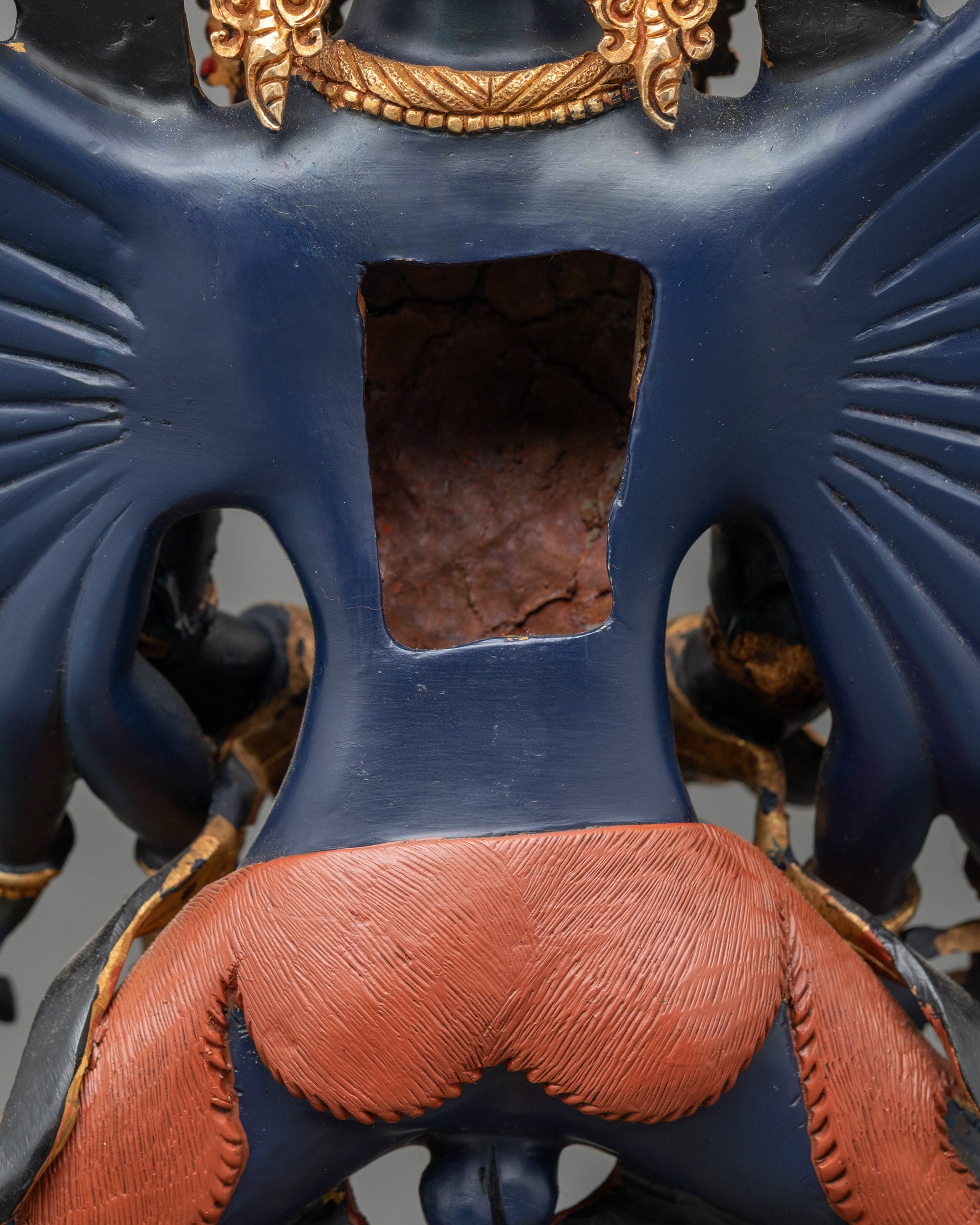 Colorful Kalachakra Statue | The Wheel of Time in Buddhism