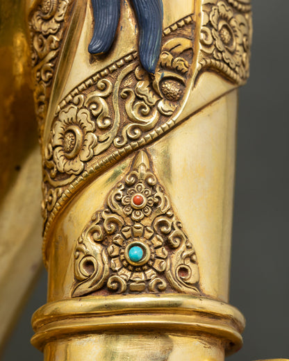 Large Amitayus Statue (80cm) – Enhance Longevity & Spiritual Well-being