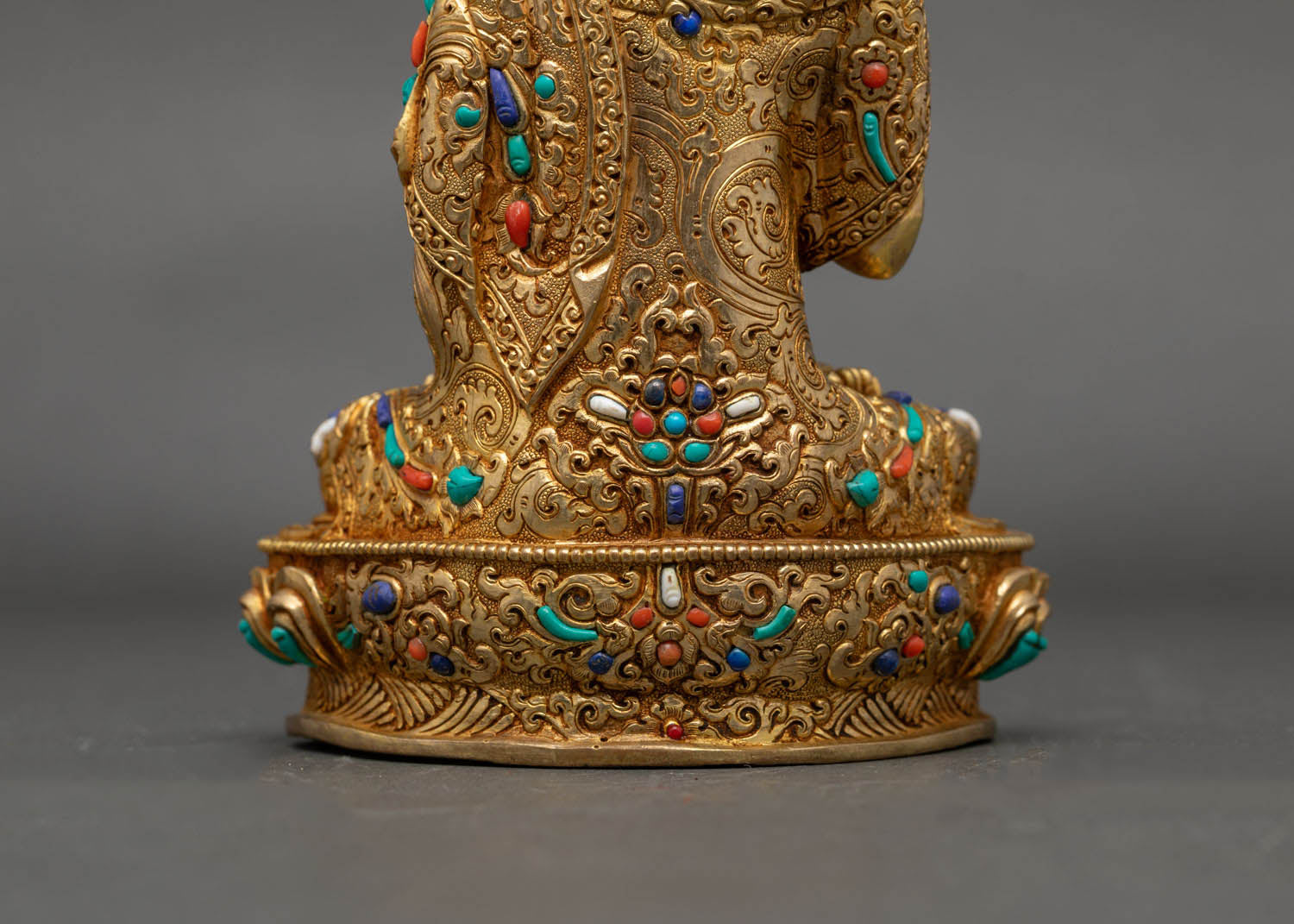 Tsongkhapa and Two Disciples Set – Luminous Wisdom Handmade Statue