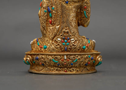Tsongkhapa and Two Disciples Set – Luminous Wisdom Handmade Statue