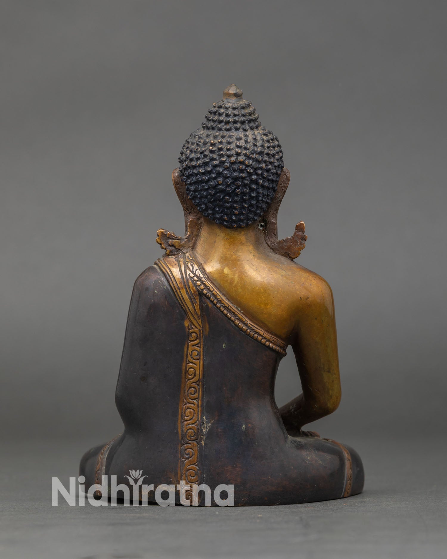 Five Dhyani Buddhas Statue | Himalayan Vajrayana Spiritual Altar Set