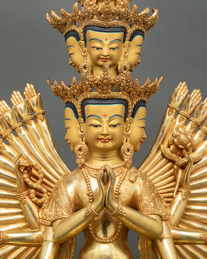 1000-Armed Chenrezig Statue | Buddhist Art of Infinite Mercy