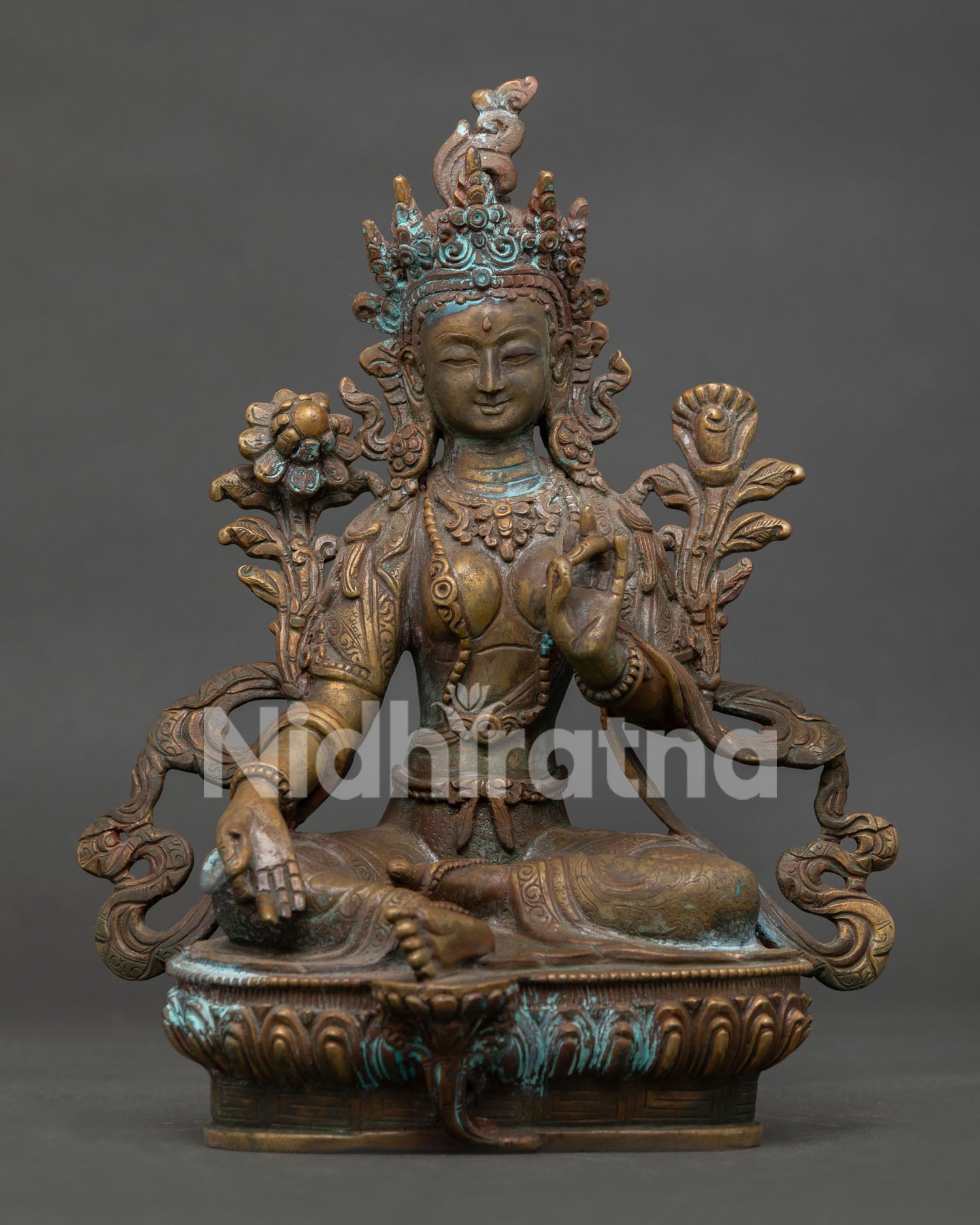 Green Tara Statue