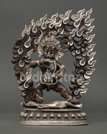 Black Dzambhala Statue