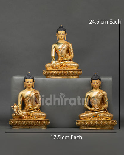 Three Buddha Set