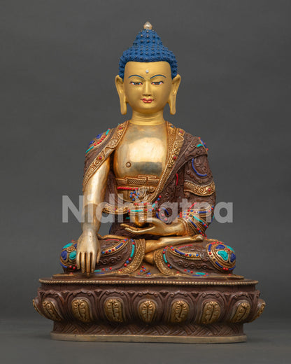 Shakyamuni Buddha Statue from Nepal | Buddhist Meditation Idol