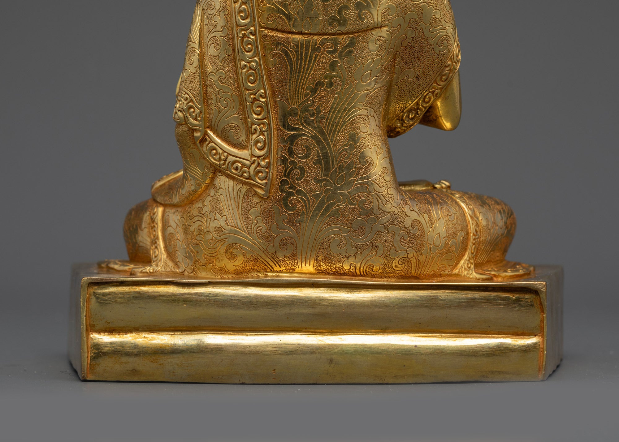 24K Gold-Gilded Tsokye Dorje Set | Traditional Lost-Wax Casted Statues