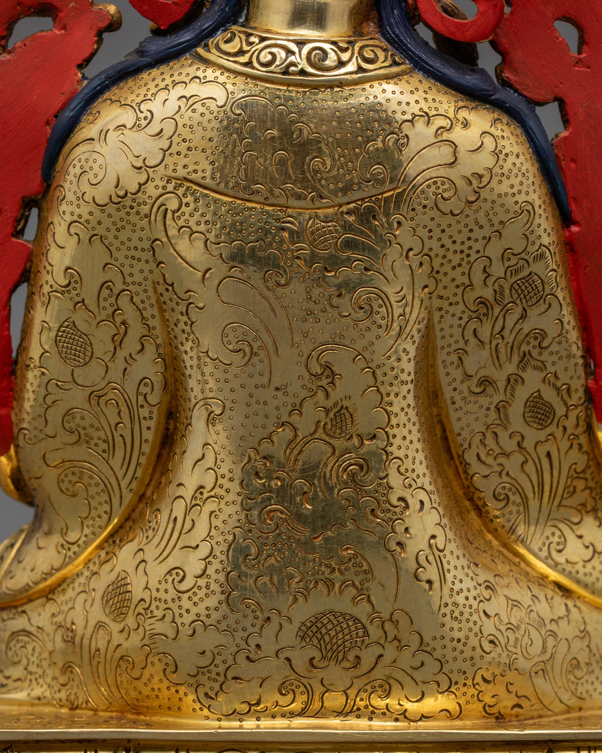 Buddhist King Trisong Detsen Statue for Home Decor | Nepalese Statues