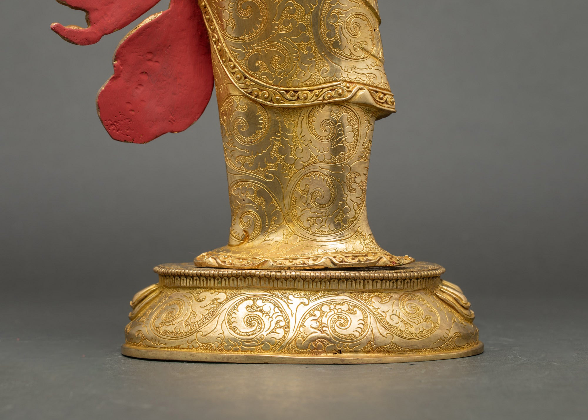 Handmade Shakyamuni Buddha with Disciples Statue | Spiritual Artwork