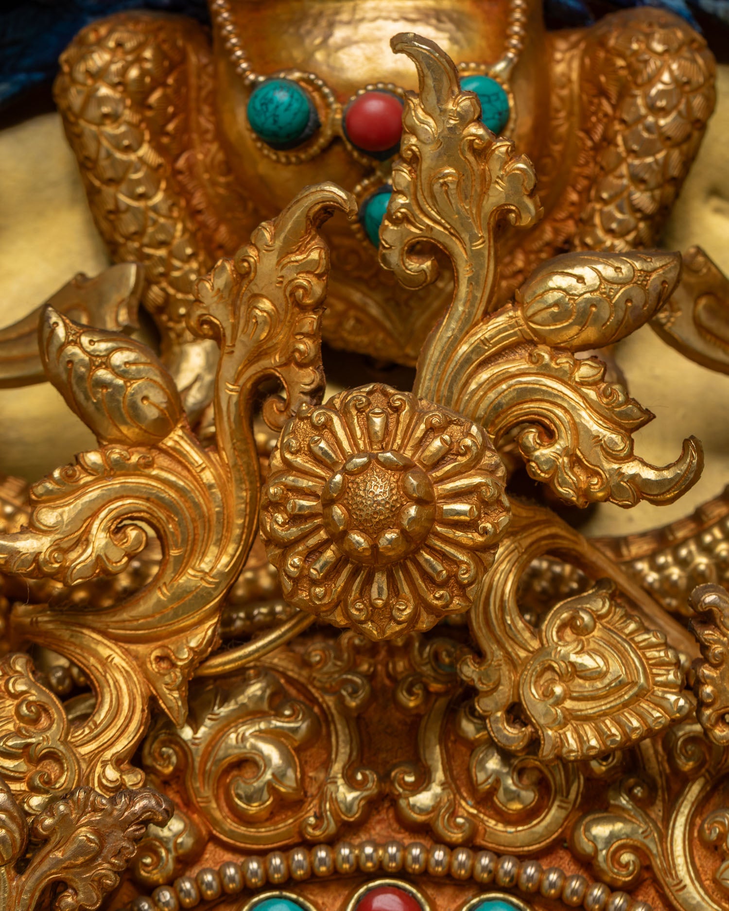 Jowo Rinpoche with Throne