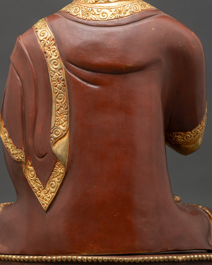 Je Tsongkhapa Statue Set | Gelug Founder Buddhist Figure