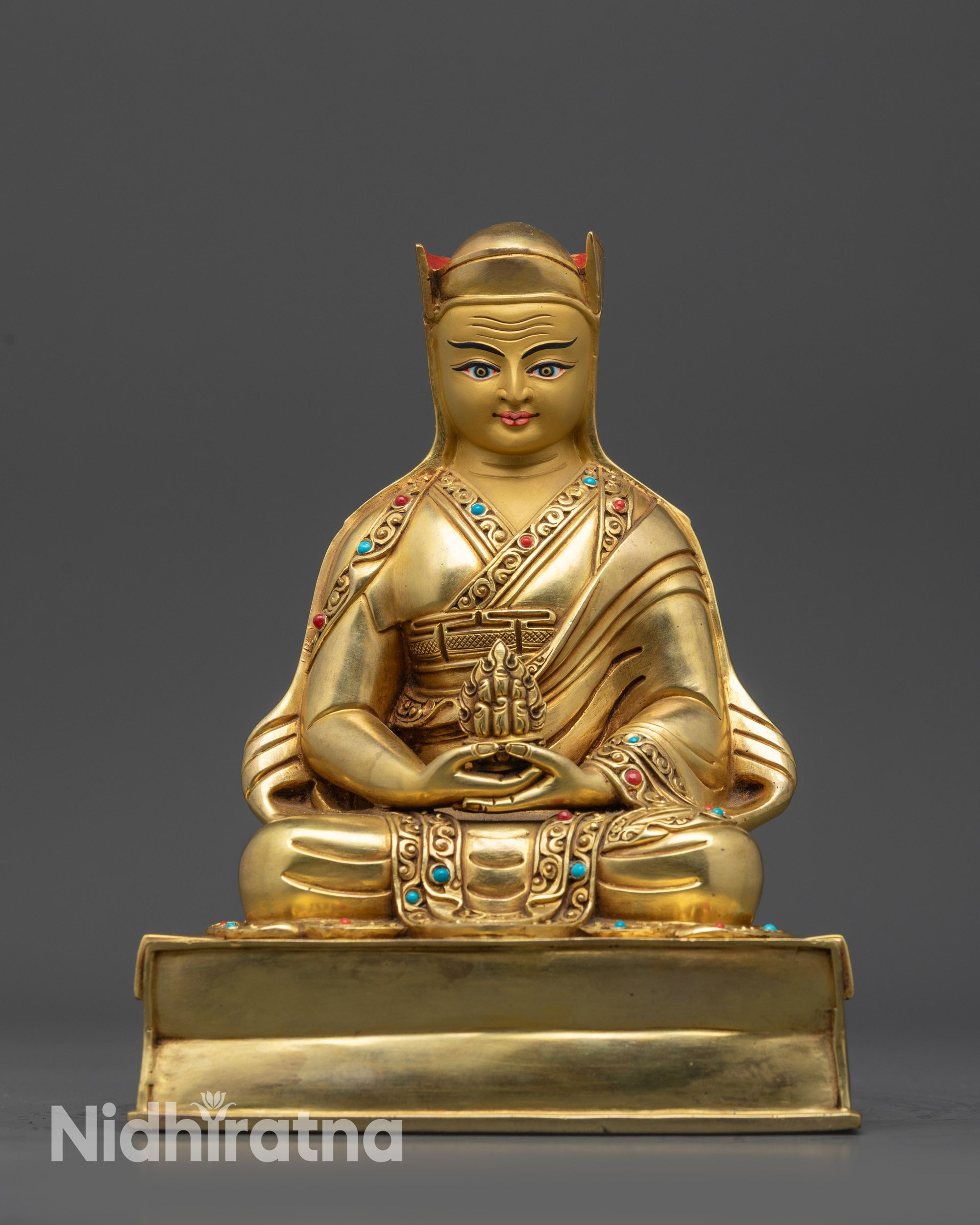 Marpha Statue Set | Tibetan Buddhist Masters Handcrafted Figures