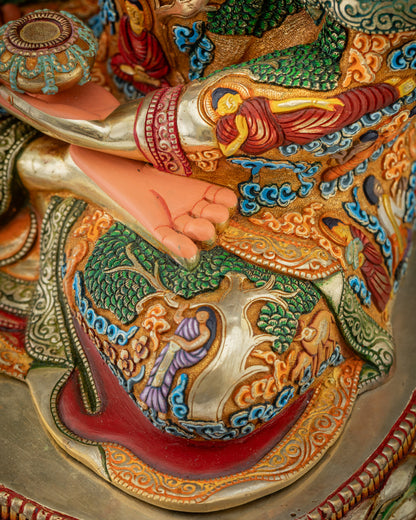 Masterpiece Jowo Rinpoche Shakyamuni Sculpture | Rare Buddha Statue