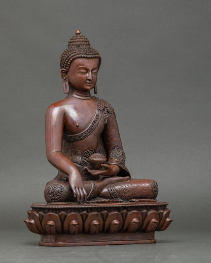 Five Dhyani Buddha Statue Set for Meditation and  Spiritual Practice