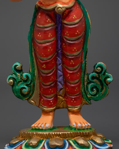 Statue of Guru Padmasambhava on Beautiful Throne | Master of Tantra