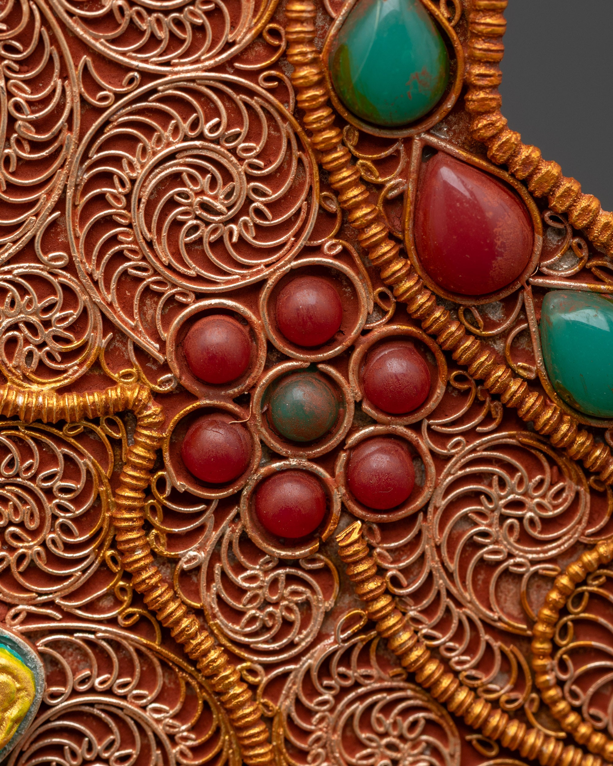 13" Hand-Carved Kartika Ritual Dagger with Throne | Ceremonial Tool