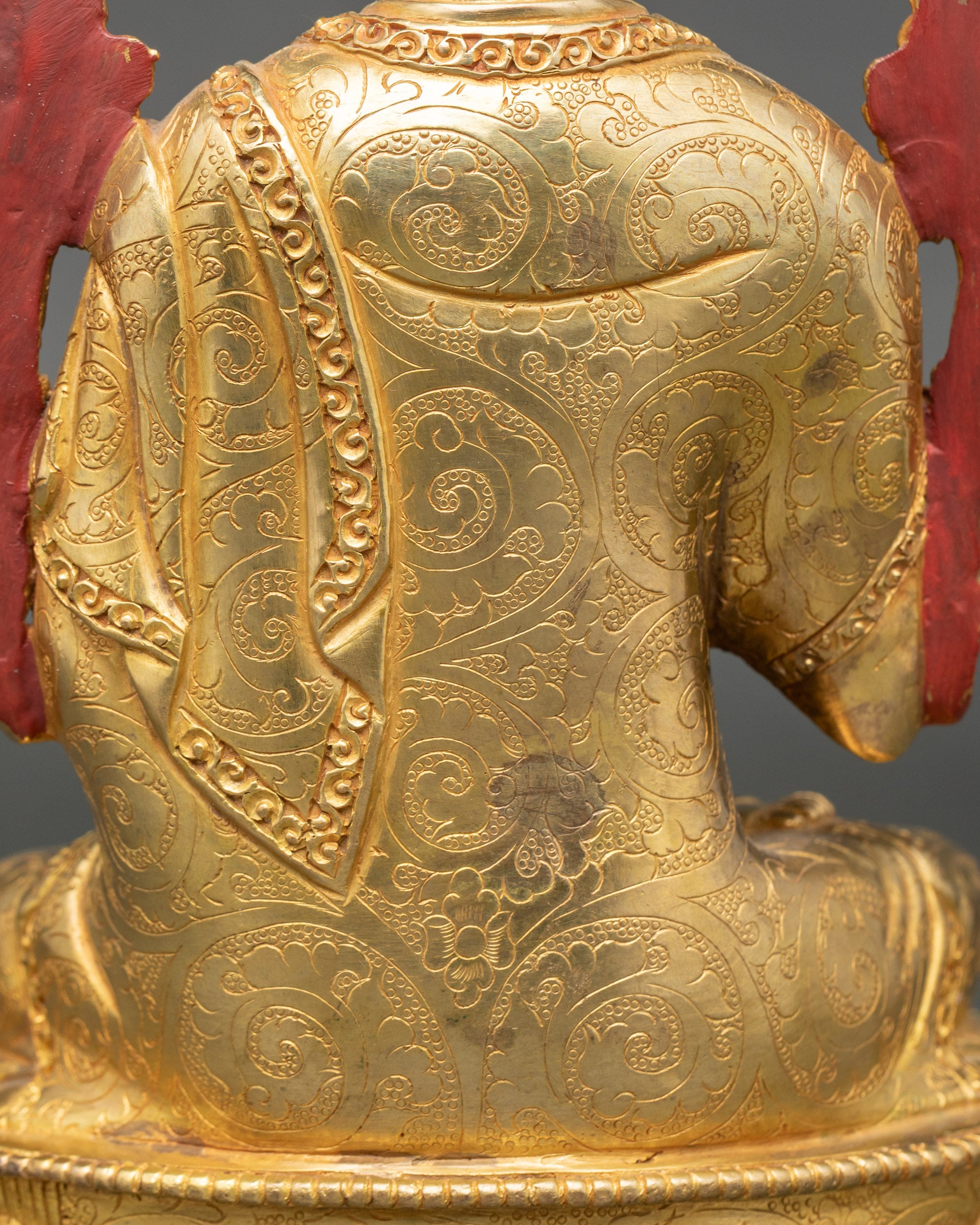 Je Tsongkhapa Statue Set – Handmade Buddhist Master Figures