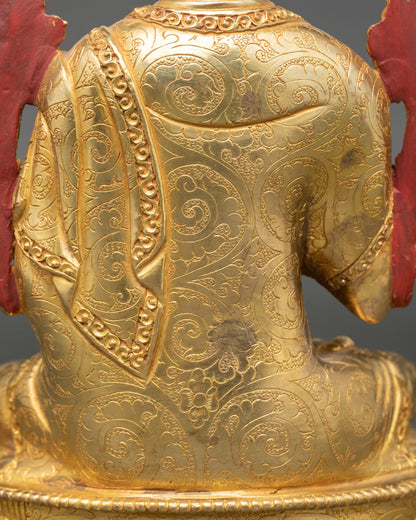Je Tsongkhapa Statue Set – Handmade Buddhist Master Figures