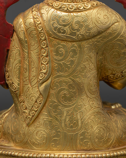 Tsongkhapa Statue Set with Two Disciples | Lost-Wax Craftsmanship