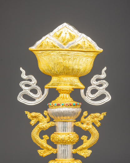 Astamangala Set for Tibetan Offering Rituals
