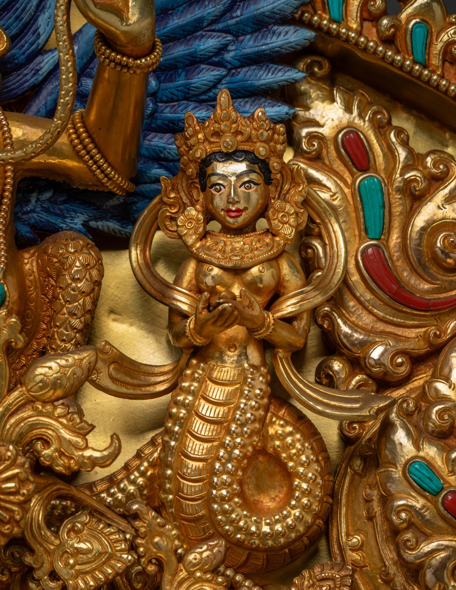 Jowo Rinpoche with Throne