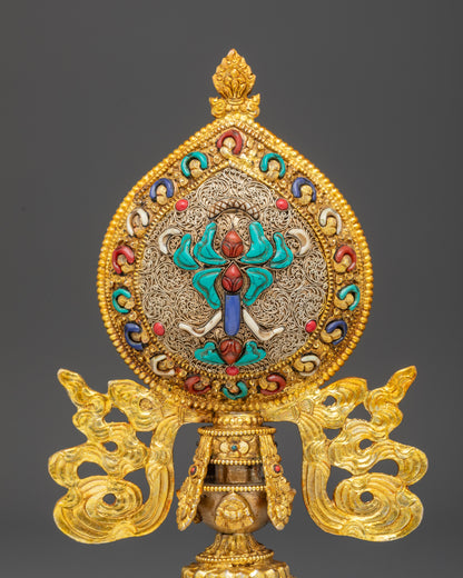 Ashtamangala Set | Sacred Eight Auspicious Symbols for Buddhist Altars