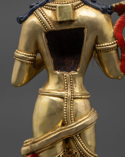 Eight Bodhisattvas Statue Collection | Traditional Nepalese Artistry