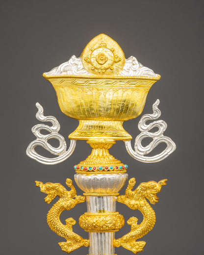Astamangala Set for Tibetan Offering Rituals