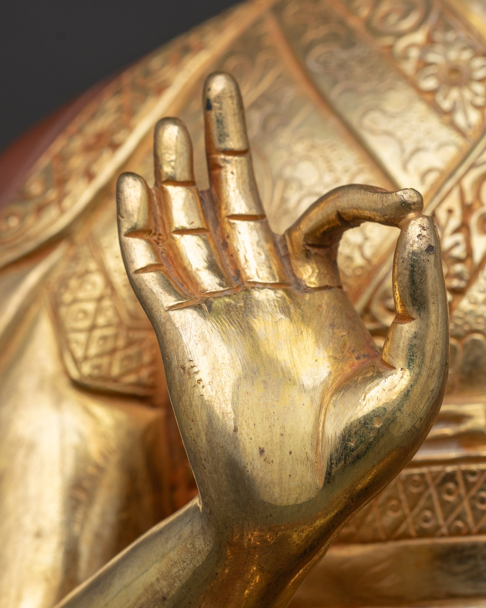 Je Tsongkhapa Statue Set | Gelug Founder Buddhist Figure