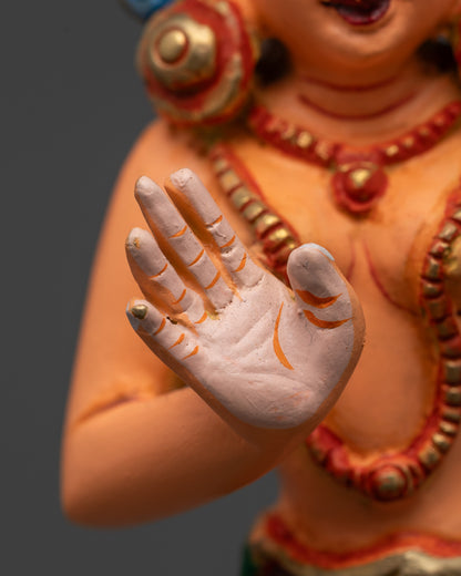 Statue of Guru Padmasambhava on Beautiful Throne | Master of Tantra