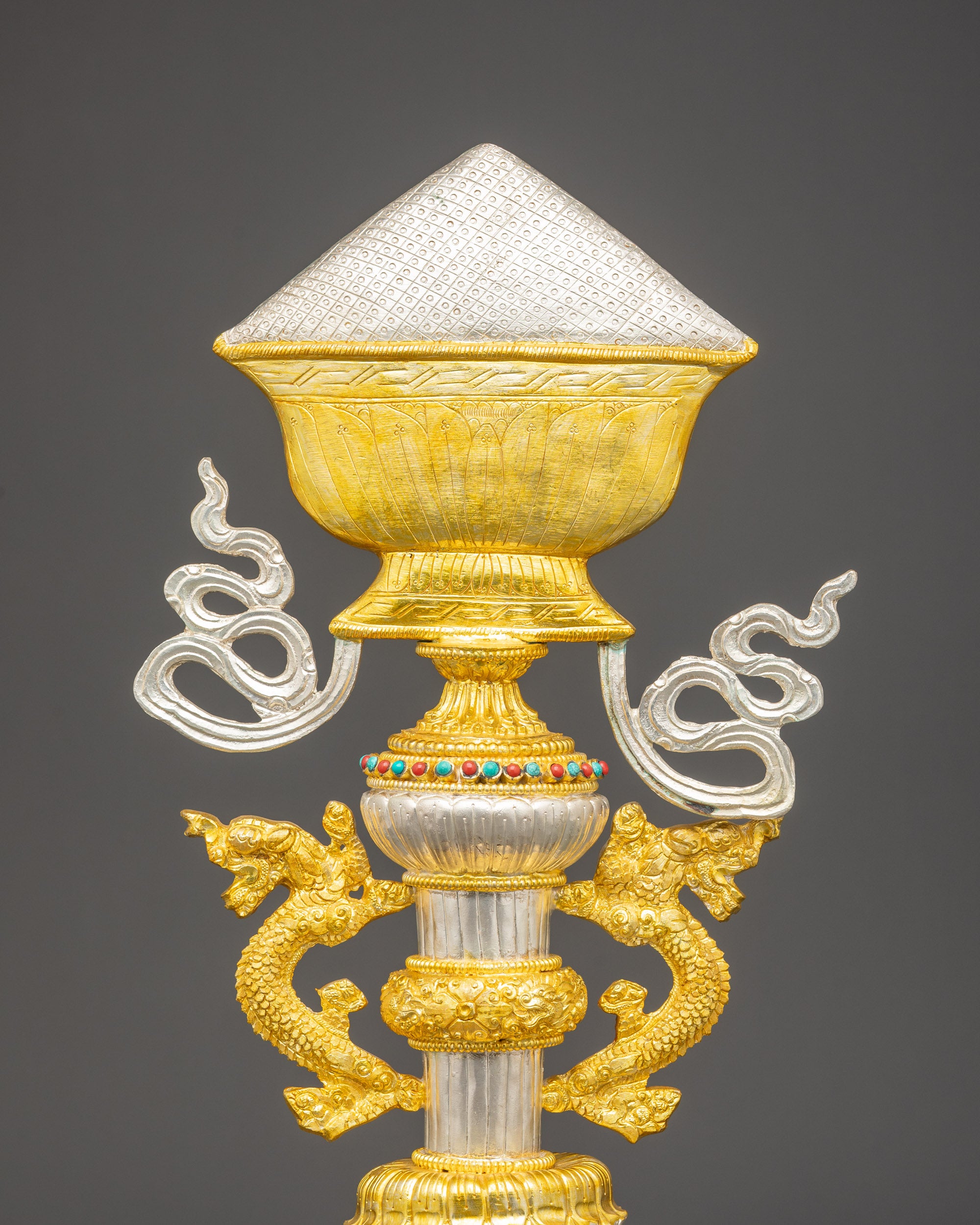 Astamangala Set for Tibetan Offering Rituals