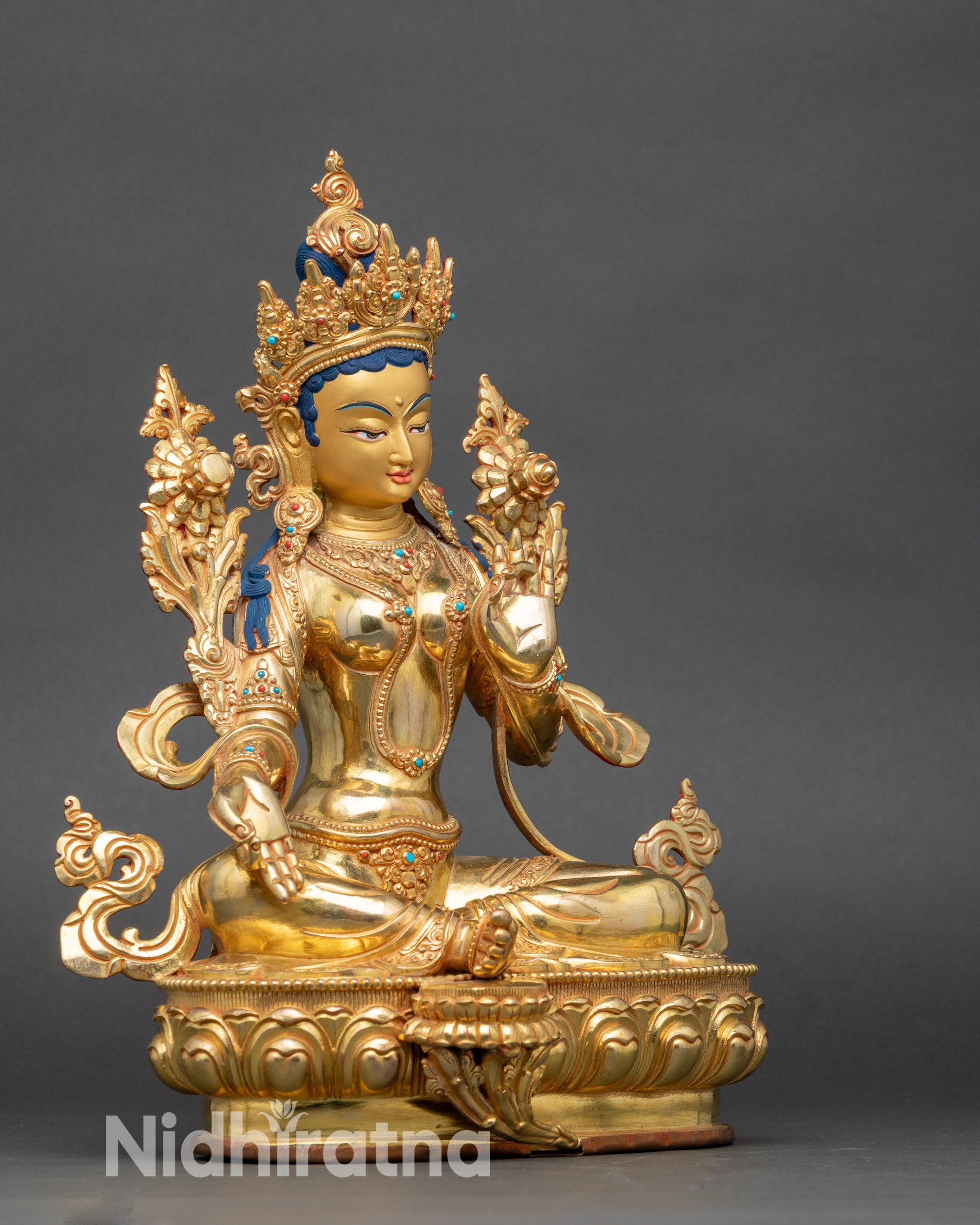 21 Taras Statue Set | Traditional Vajrayana Buddhist Artwork