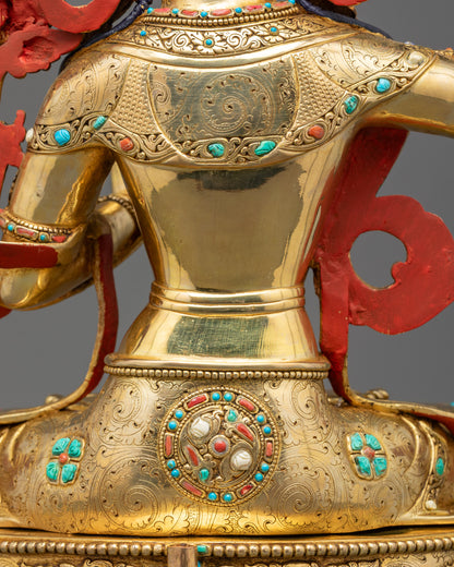 Premium Manjushri Meditation Statue | Handcrafted Symbol of Wisdom