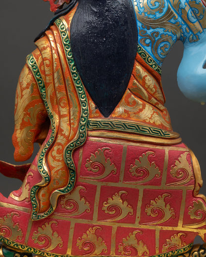 Standing Guru Rinpoche Statue | Buddhist Zen Decor from Nepal