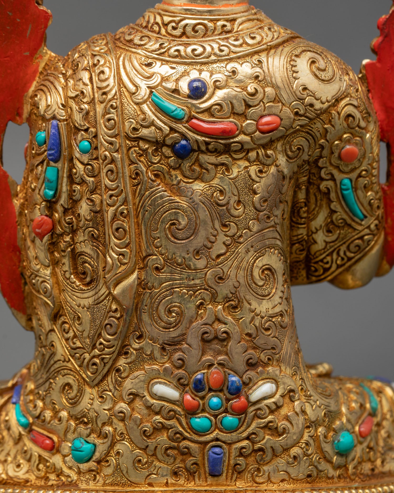 Tsongkhapa and Two Disciples Set – Luminous Wisdom Handmade Statue