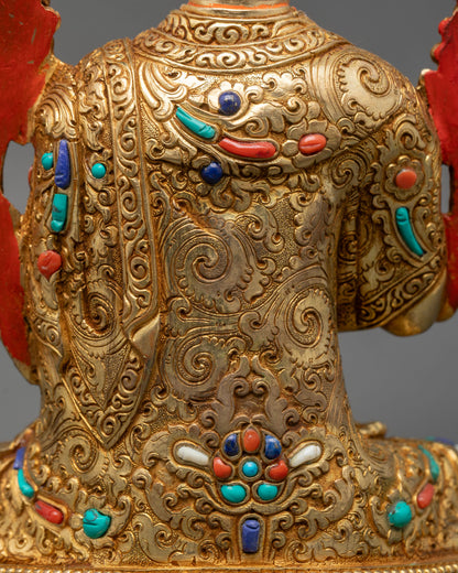 Tsongkhapa and Two Disciples Set – Luminous Wisdom Handmade Statue