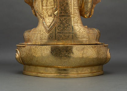 Buddhist Tsongkhapa Set | Handcrafted Trio Set of Buddhist Masters