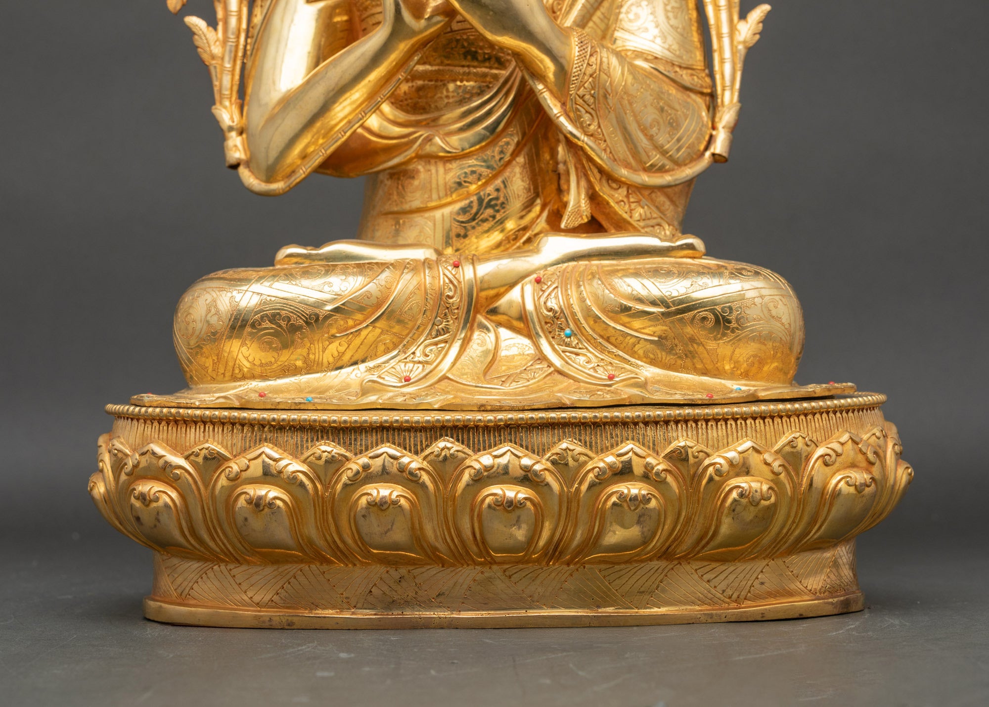 Blessed Tsongkhapa Set – Nepalese Statues for Mindful Devotion