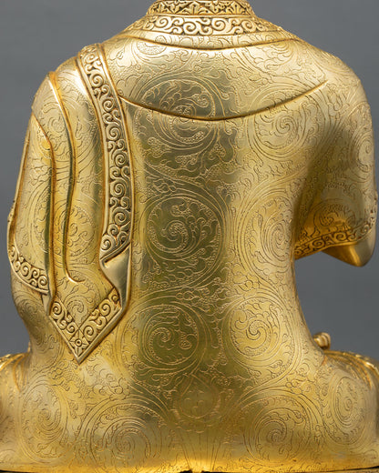 Je Tsongkhapa & Disciples Statue Set | Handcrafted Buddhist Art