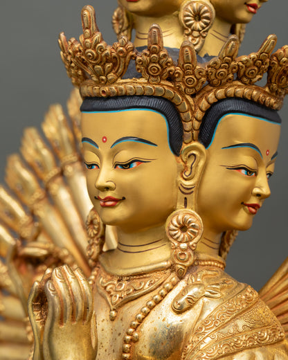 1000-Armed Chenrezig Statue | Buddhist Art of Infinite Mercy