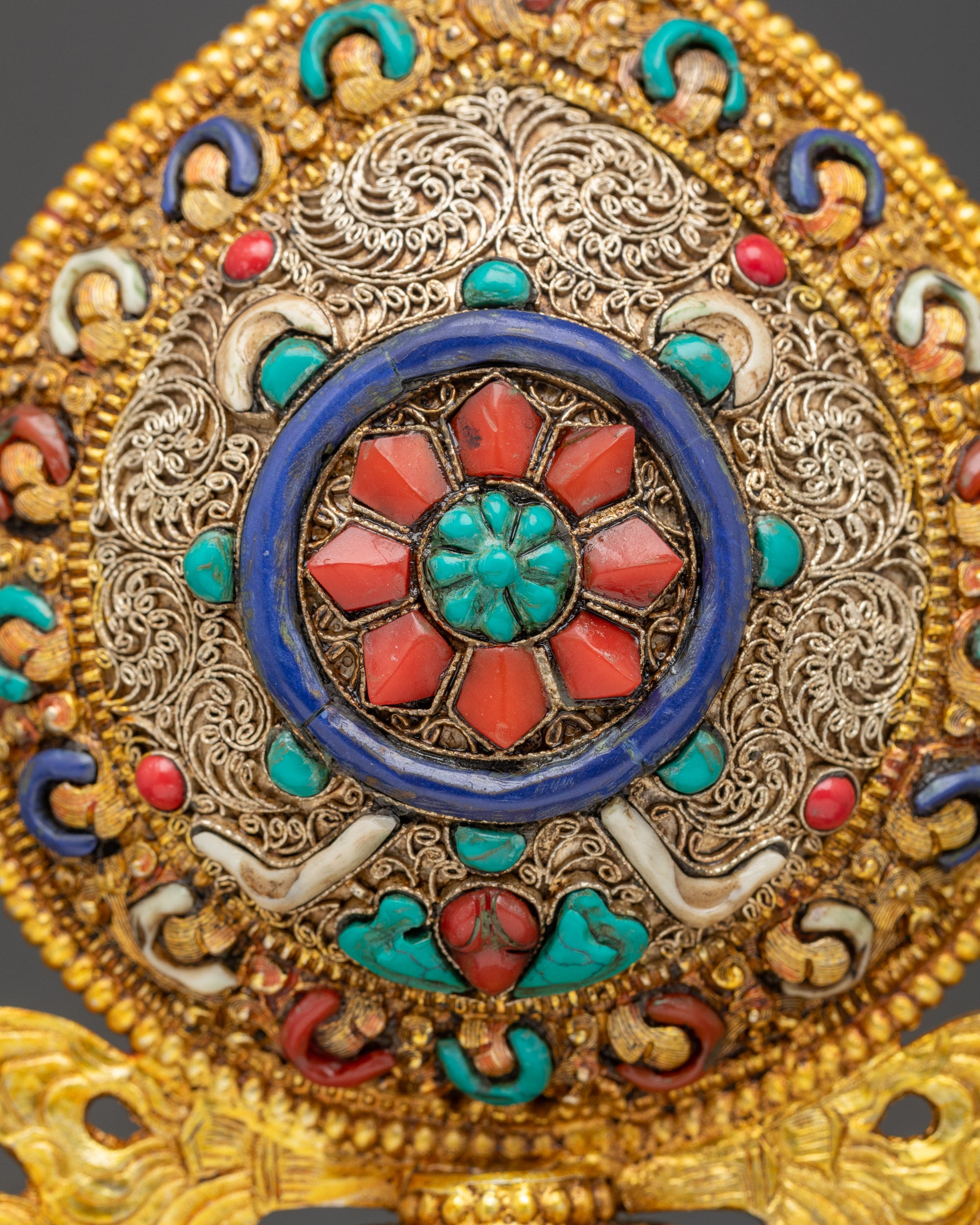 Ashtamangala Set | Sacred Eight Auspicious Symbols for Buddhist Altars