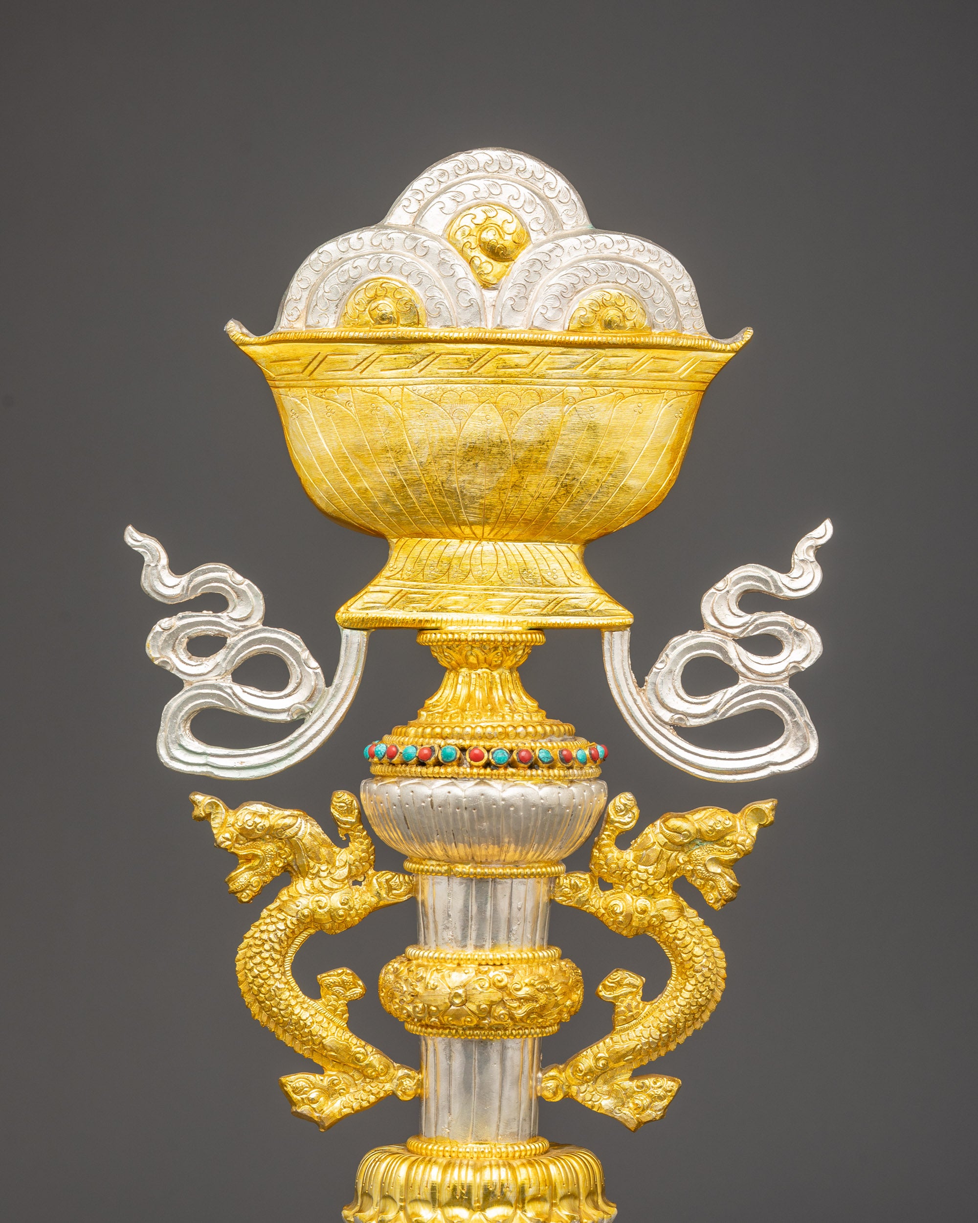 Astamangala Set for Tibetan Offering Rituals