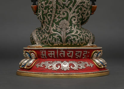 Tsongkhapa Statue Set – Tibetan Gelug Masters Figurine Collection