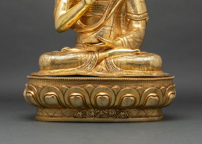 Buddhist Tsongkhapa Set | Handcrafted Trio Set of Buddhist Masters