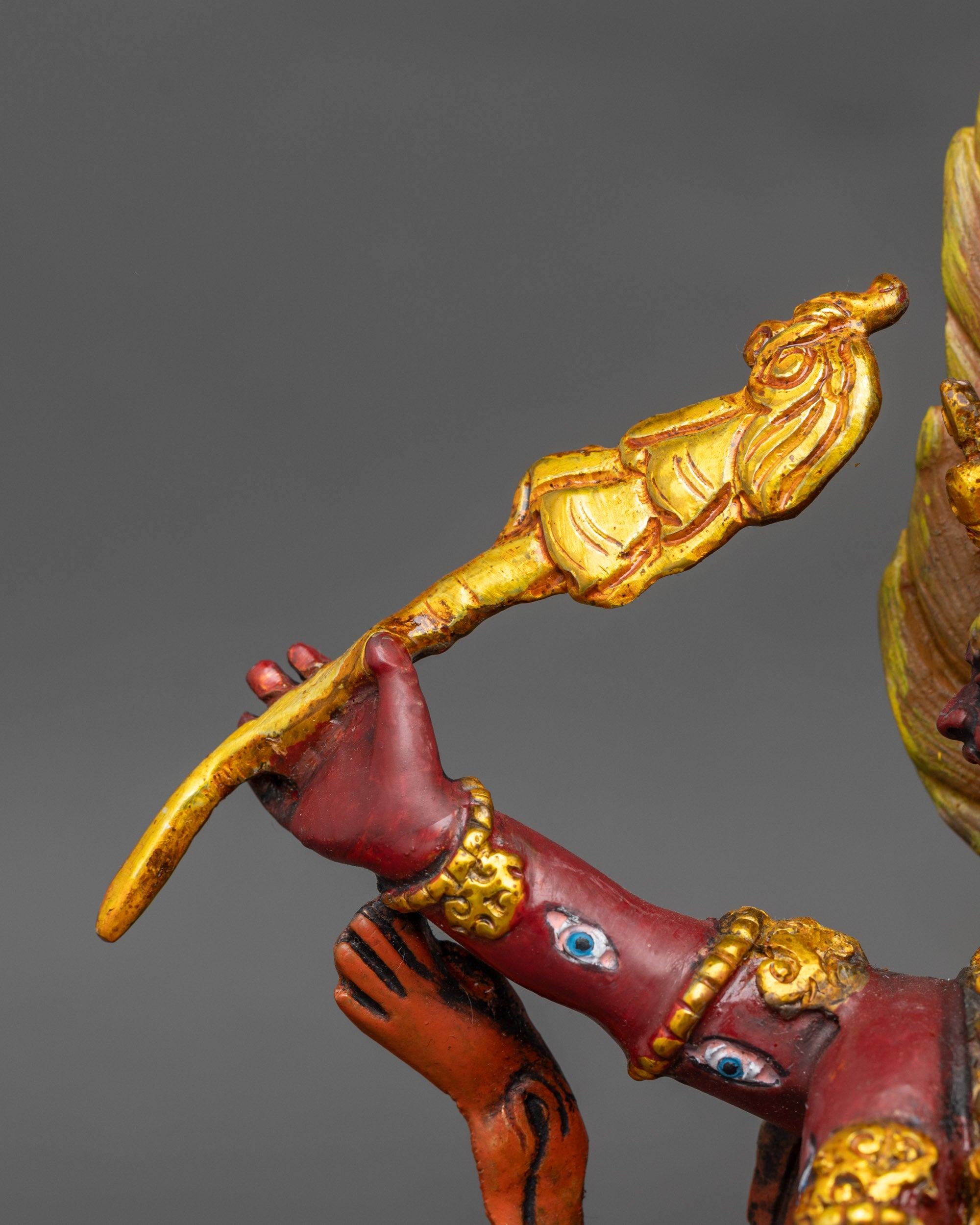 Powerful Vajrayana Buddhist Statue Set for Protection