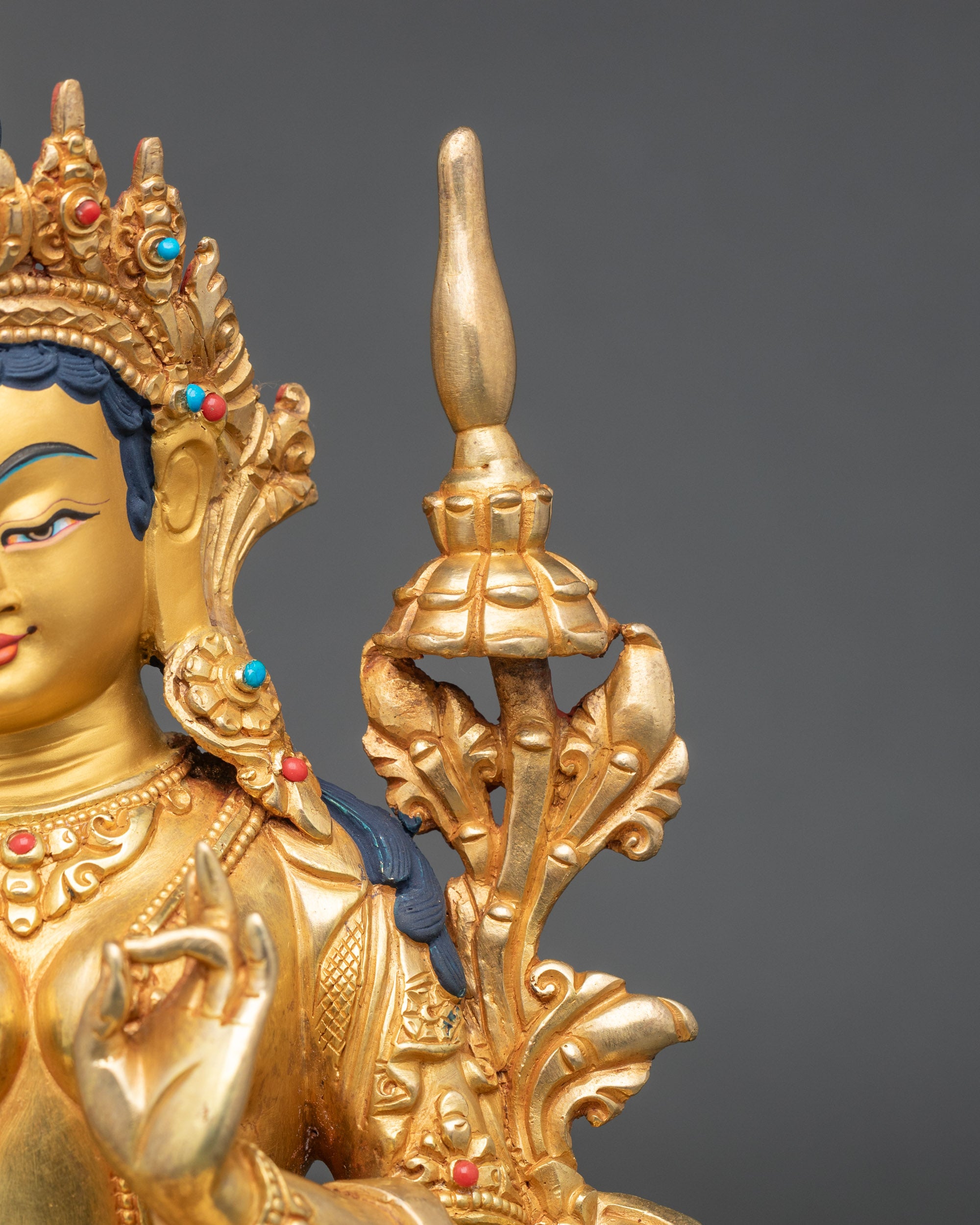 The Twenty-One Emanations of Tara – Complete 21 Tara Statue Set