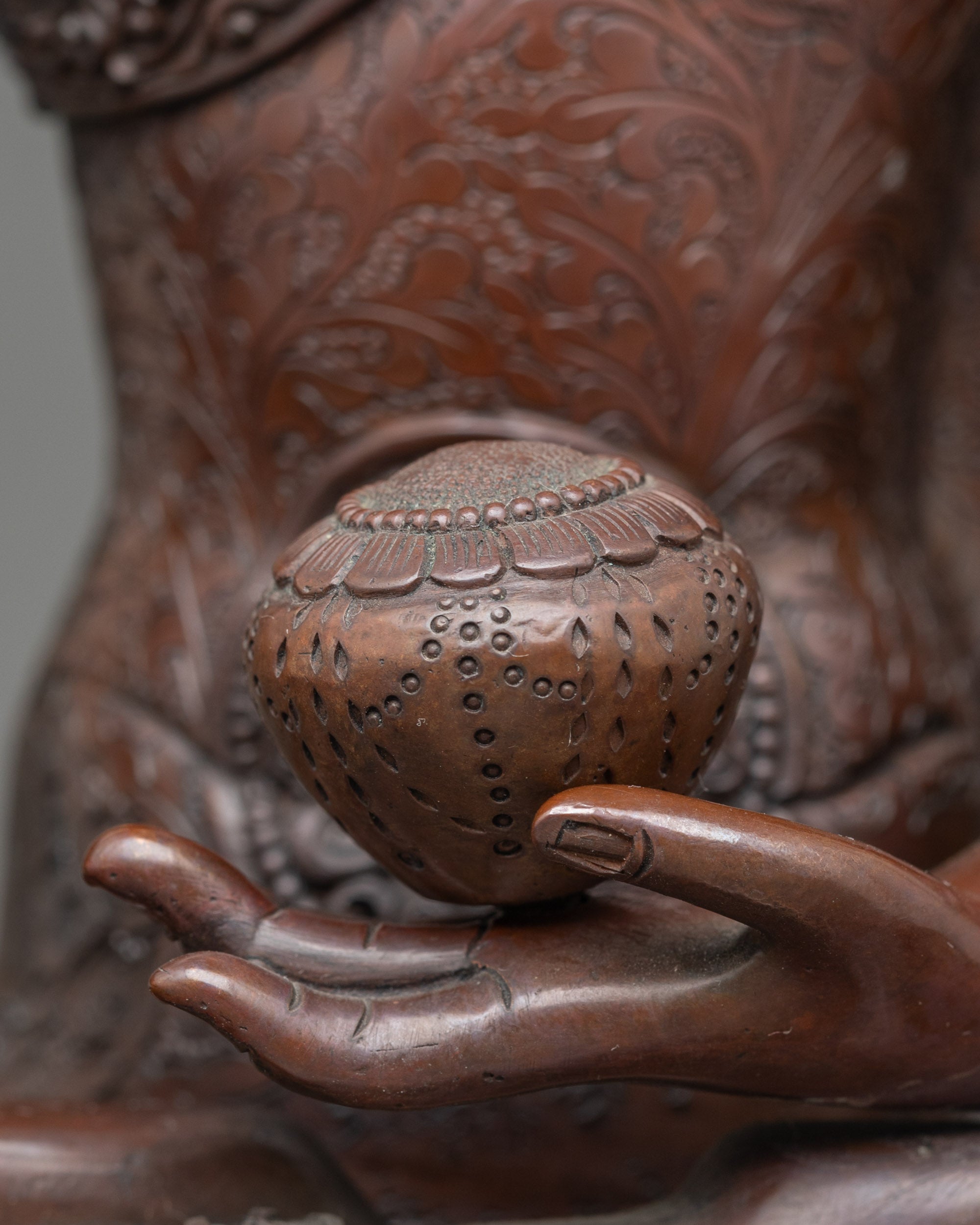 Five Dhyani Buddha Statue Set for Meditation and  Spiritual Practice