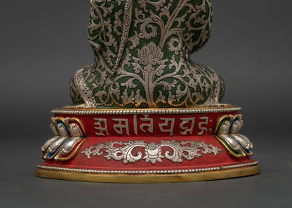 Tsongkhapa Statue Set – Tibetan Gelug Masters Figurine Collection