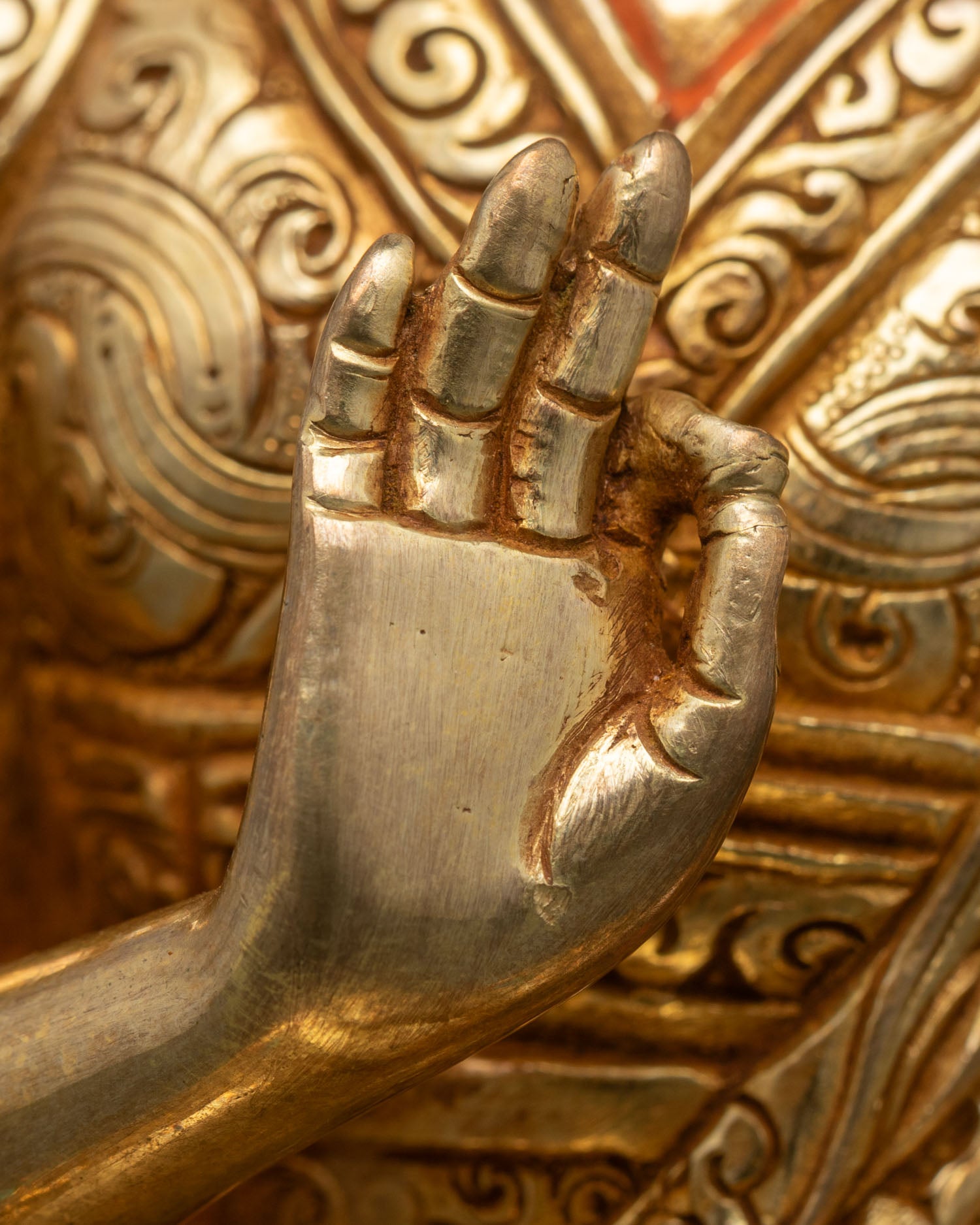Tsongkhapa and Two Disciples Set – Luminous Wisdom Handmade Statue