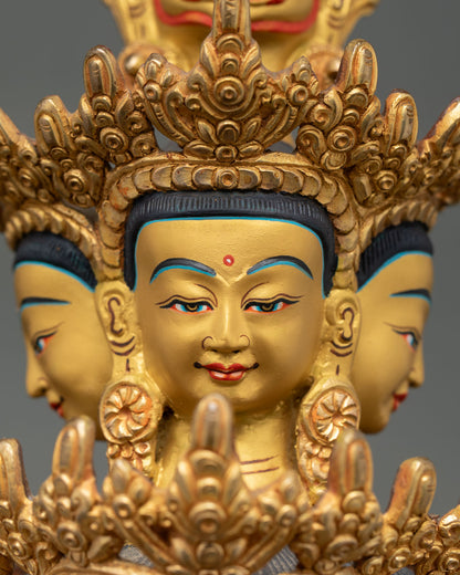 1000-Armed Chenrezig Statue | Buddhist Art of Infinite Mercy